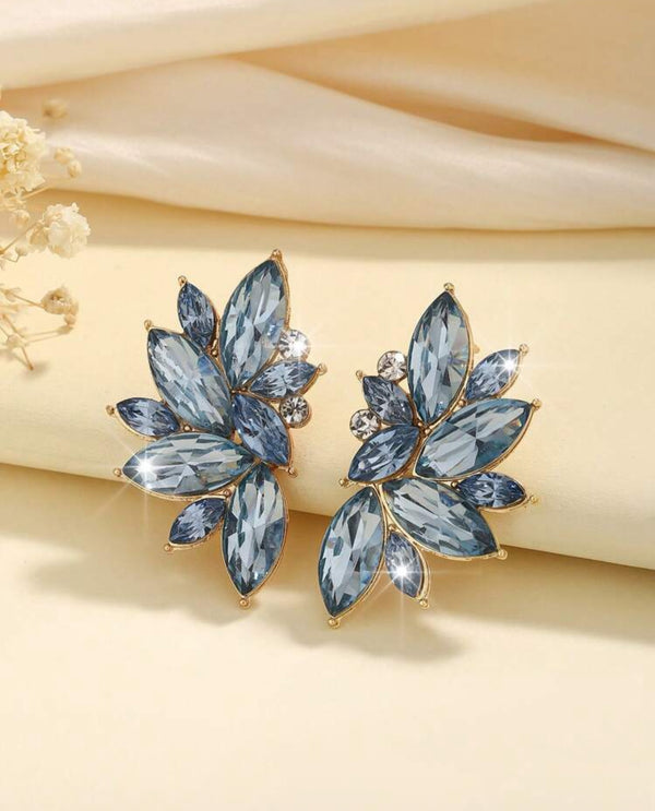 Ice blue earrings