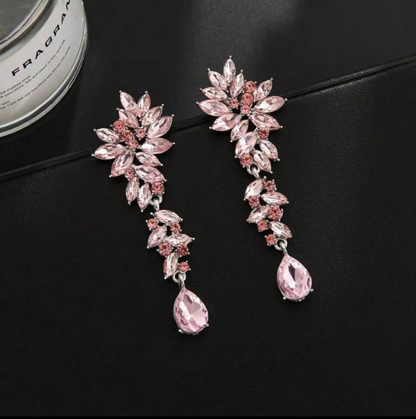 Pink earrings